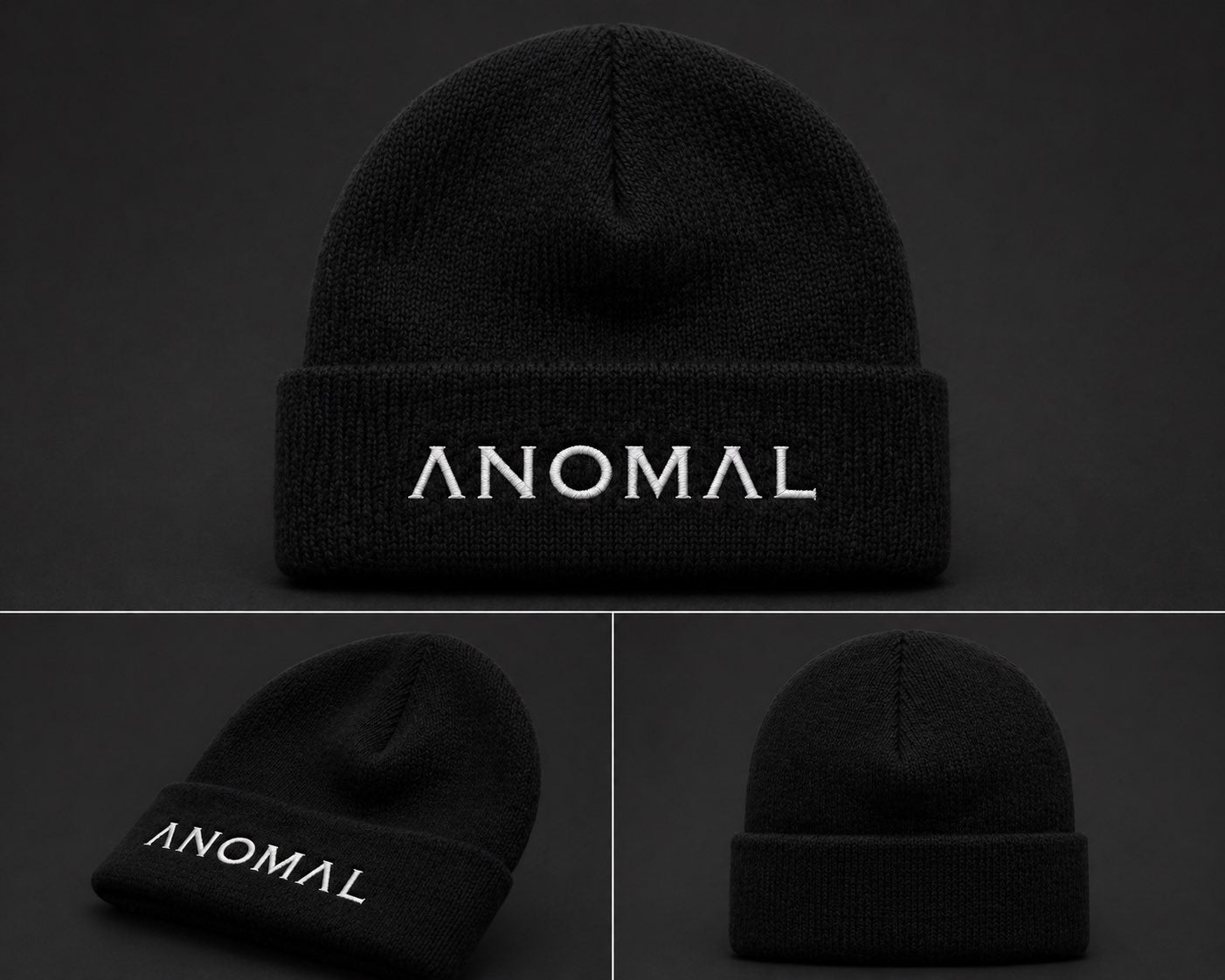 ANOMAL BLACK BEANIE
